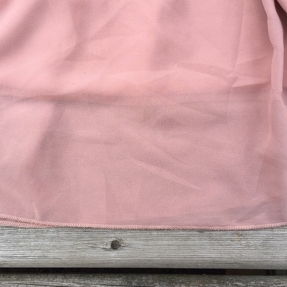 Pale Pink Pleated Dress - Picture 8 of 9